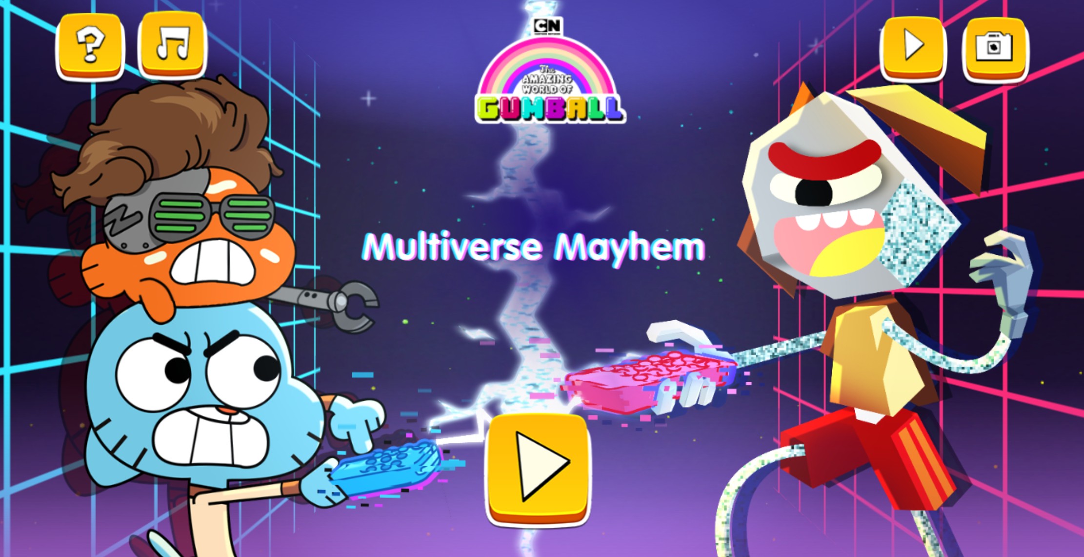 Gumball Multiverse Mayhem - Play Free Cartoon Network: Mythic Play Quest