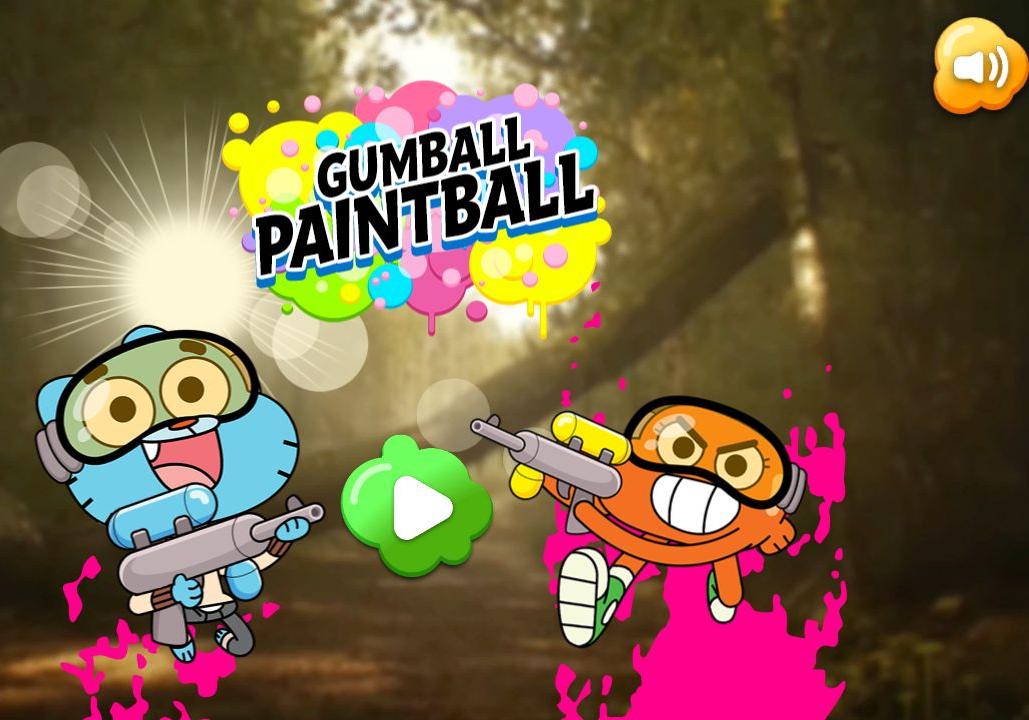Gumball Paintball - Play Online Free Action: The Master Challenge