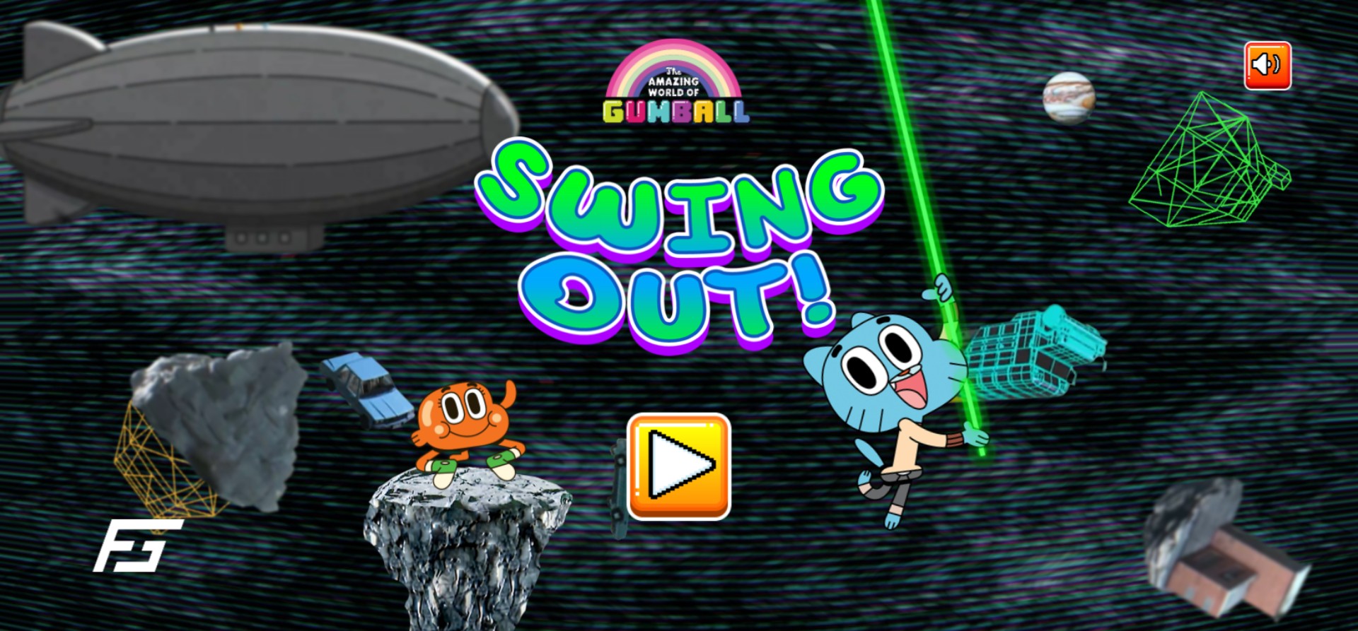 Gumball Swing Out - Play The Amazing World of Gumball Arcade: The Great Hero Odyssey