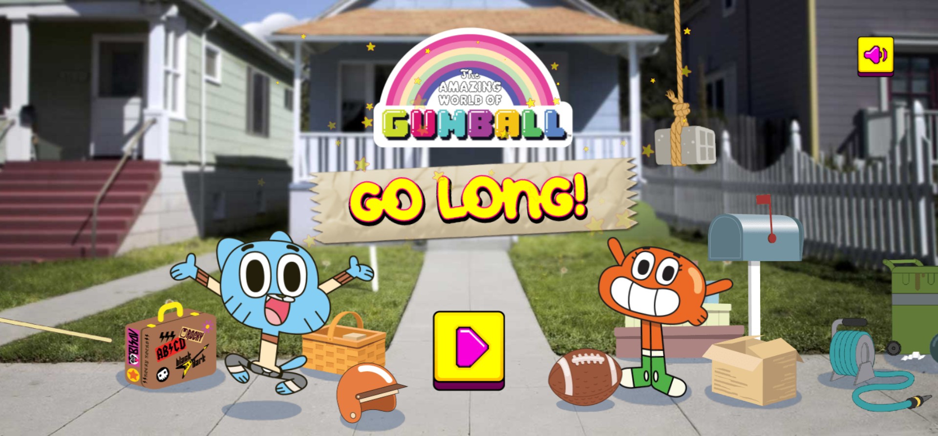 Gumball Go Long - Play The Amazing World of Gumball Football: The Infinite Journey
