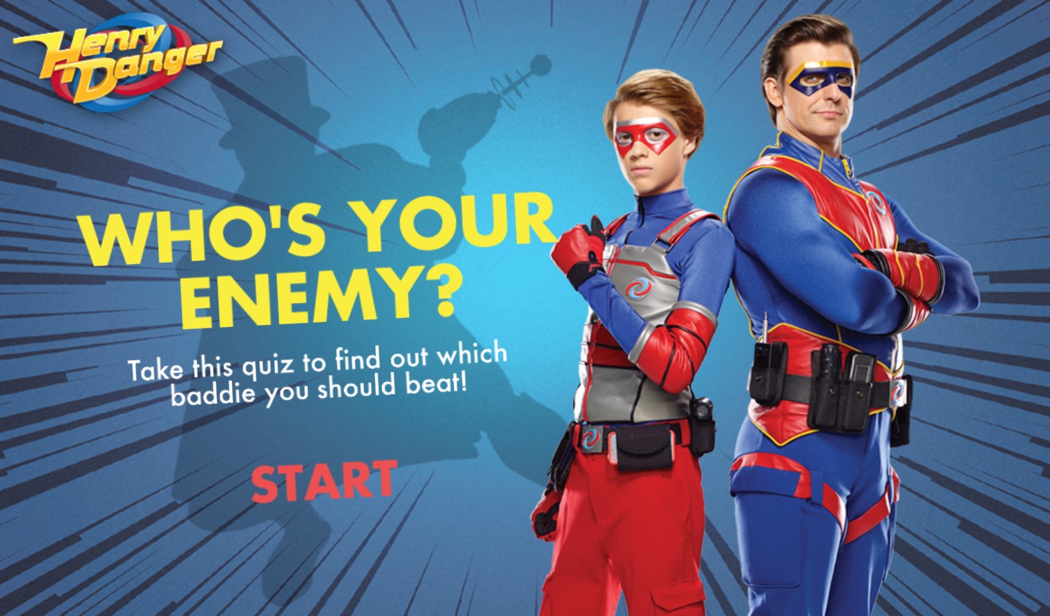 Henry Danger Who Is Your Enemy Quiz: Premium Arcade Edition