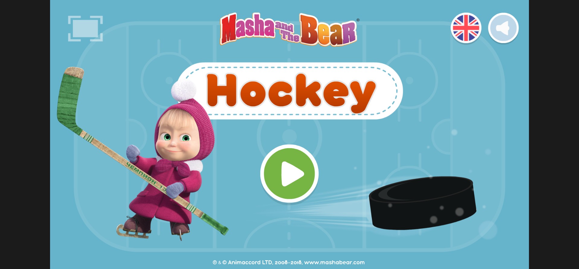 Masha and the Bear Hockey: Epic Quest Adventure
