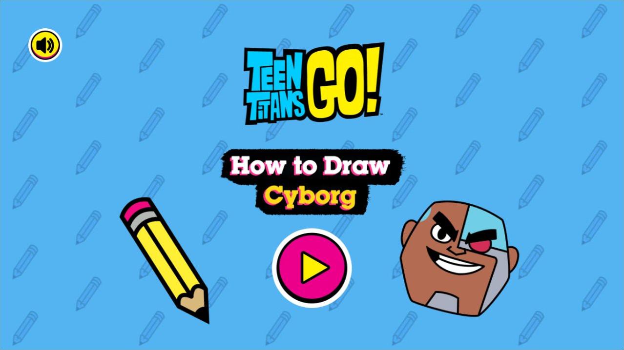 How to Draw Cyborg - Teen Titans Go Drawing: Premium Arcade Edition