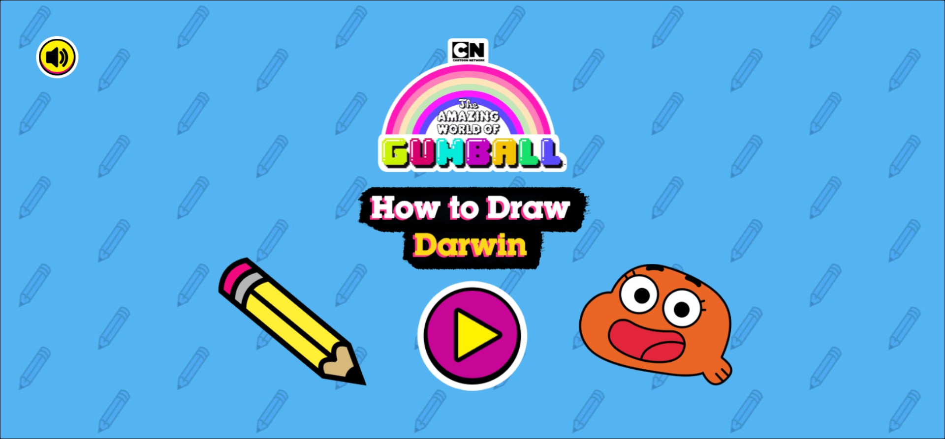 How to Draw Darwin - The Amazing World of Gumball Art: The Master Challenge