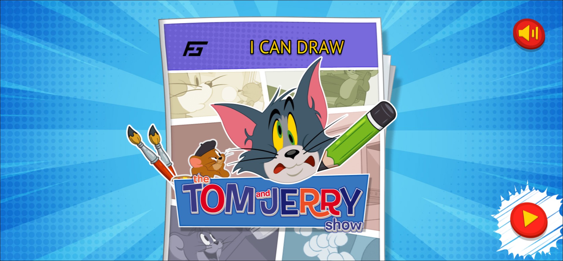 I Can Draw Tom and Jerry: Pixel Perfect Edition