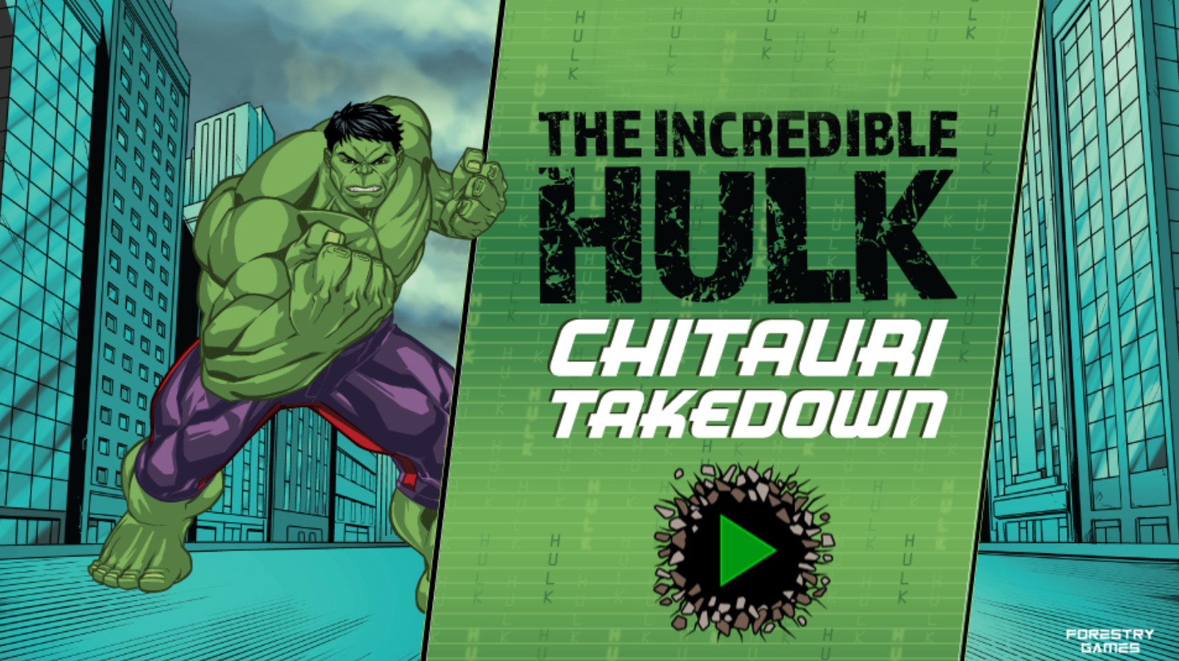 The Incredible Hulk Chitauri Takedown - Smash Aliens in this Marvel: World of Legends