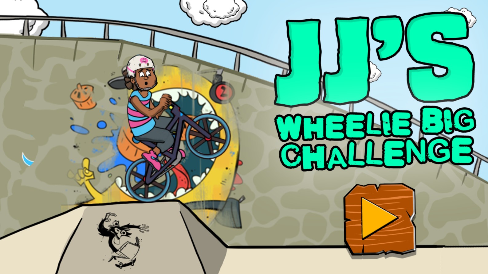 JJ's Wheelie Big Challenge - CoComelon Bike: Mythic Play Quest