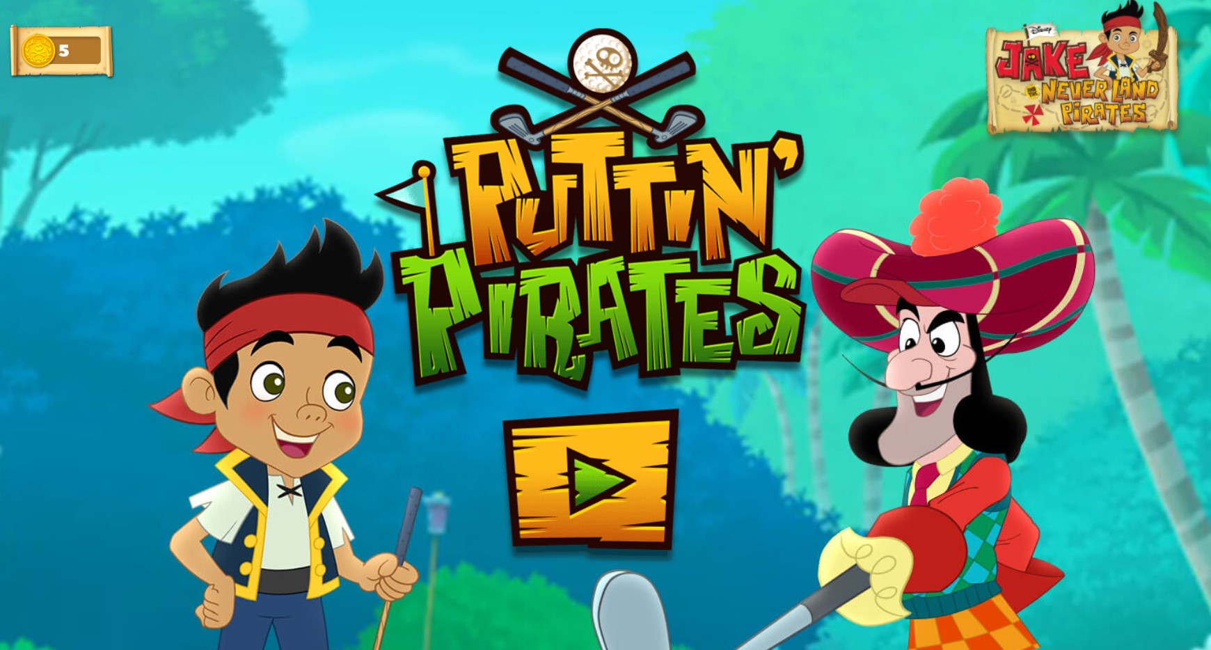 Jake and the Never Land Pirates Puttin' Pirates: Elite Master Edition