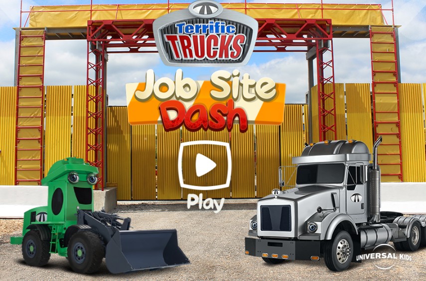 Terrific Trucks Job Site Dash: The Great Hero Odyssey