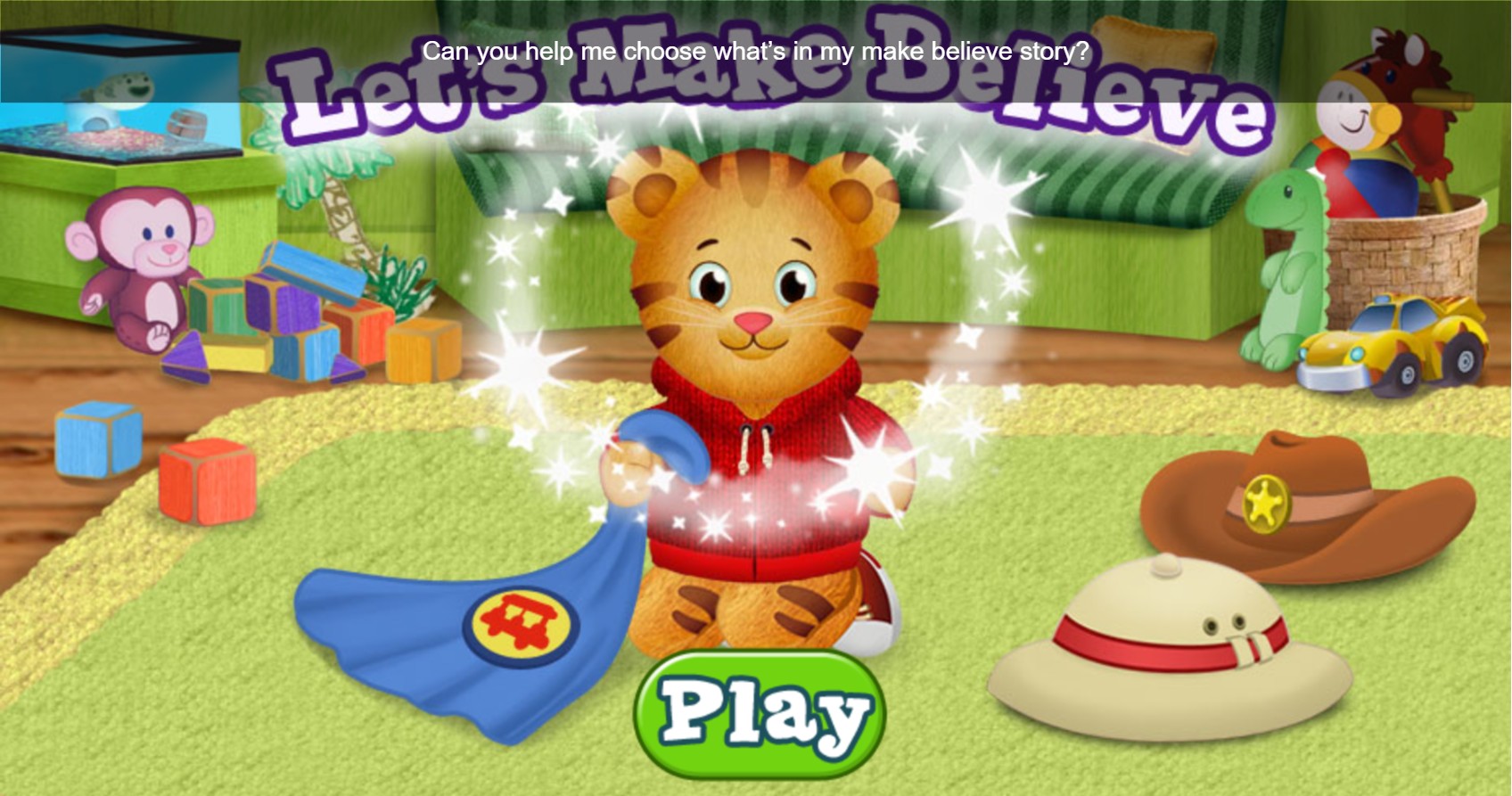 Let's Make Believe Daniel Tiger: The Master Challenge