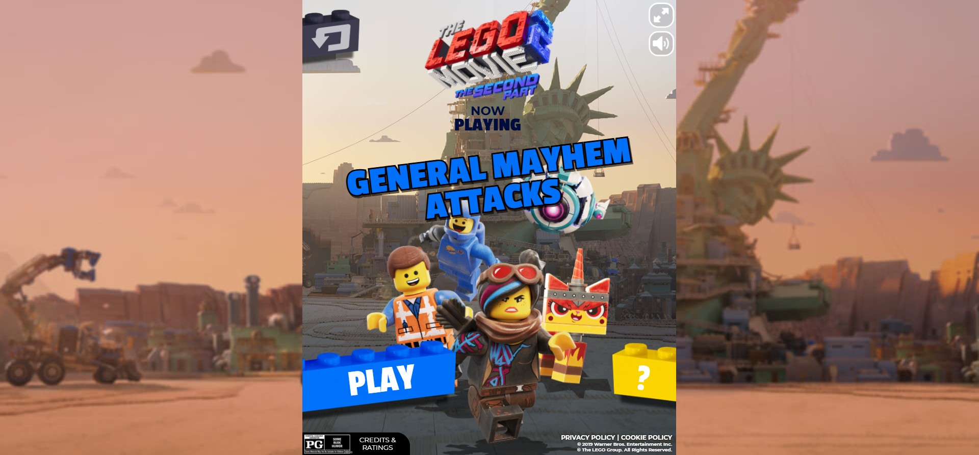The LEGO Movie 2 General Mayhem Attacks: Premium Arcade Edition
