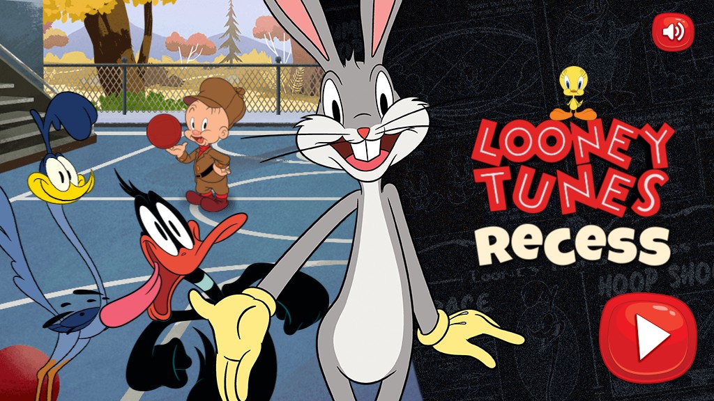 Looney Tunes Recess - Browser Basketball Sports: Rising Stars Adventure