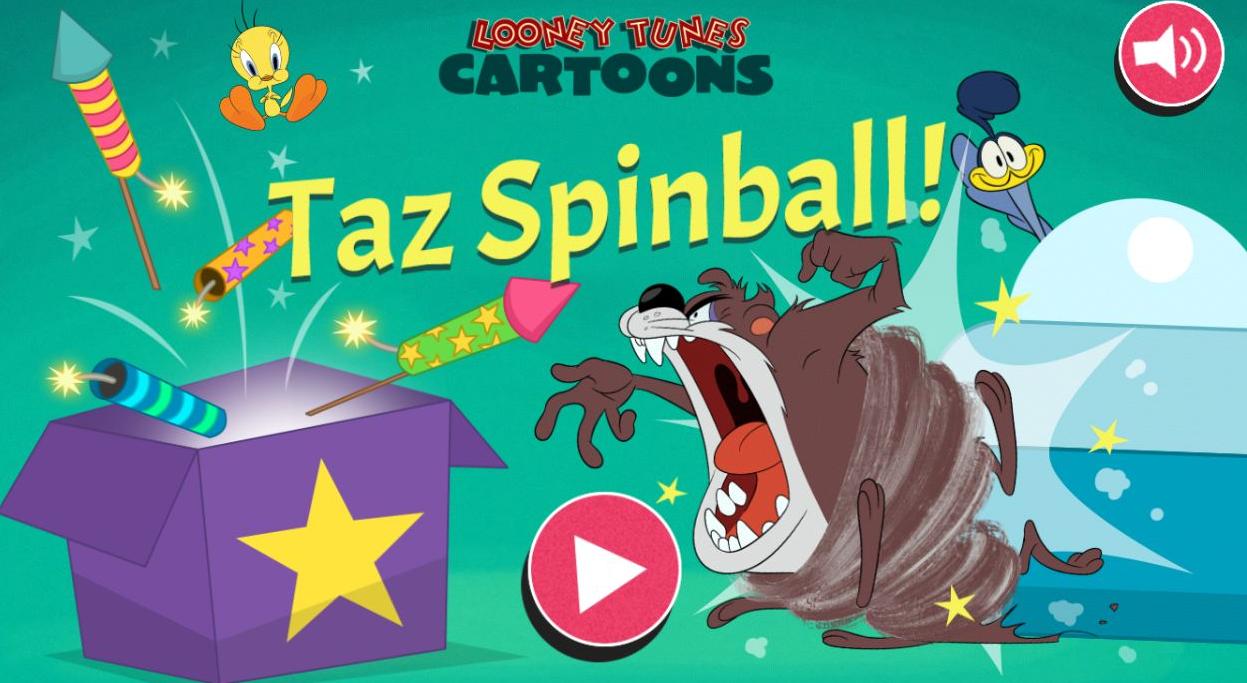 Play Looney Tunes Taz Spinball Online Free: Mythic Play Quest