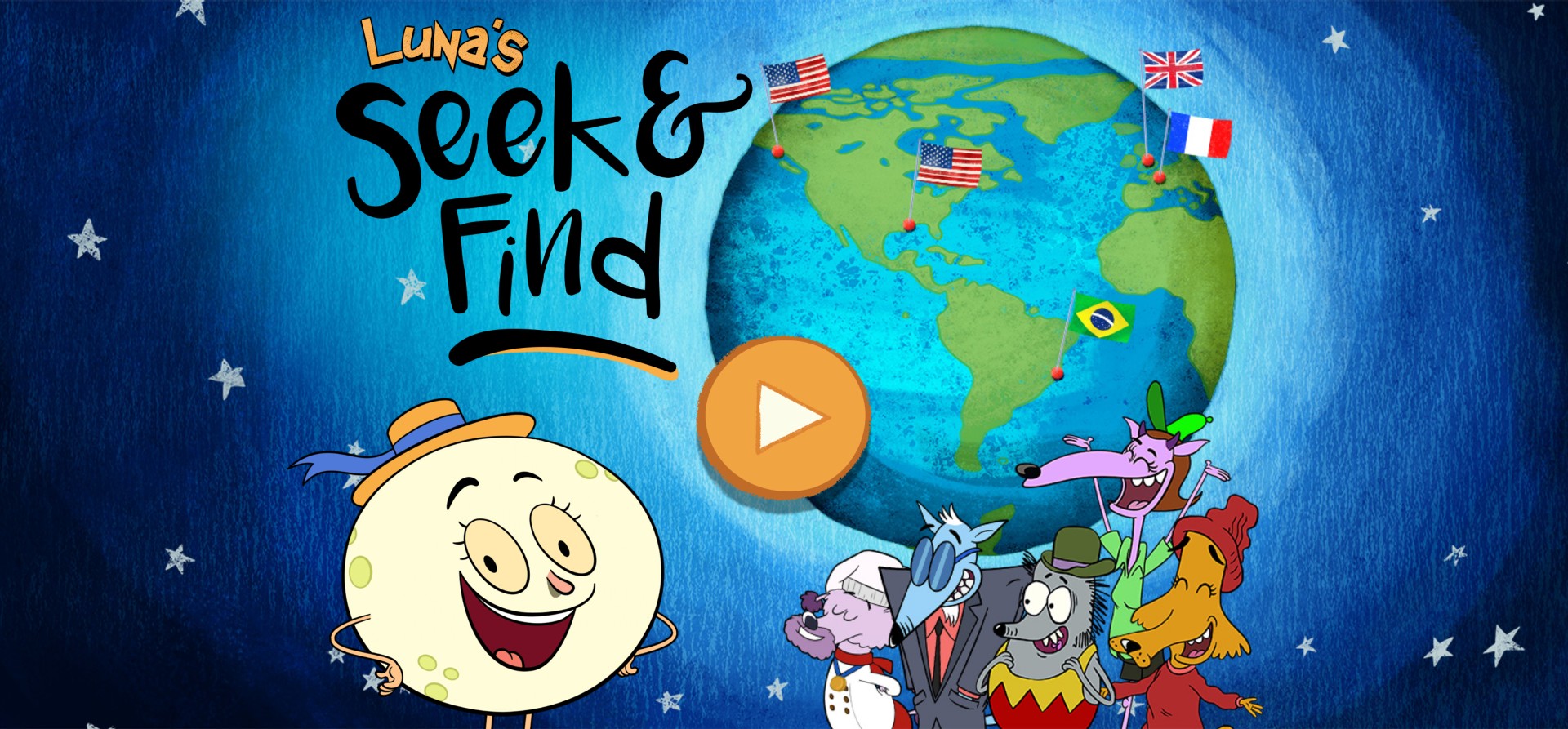 Lunas Seek and Find - Earth Adventures: World of Legends