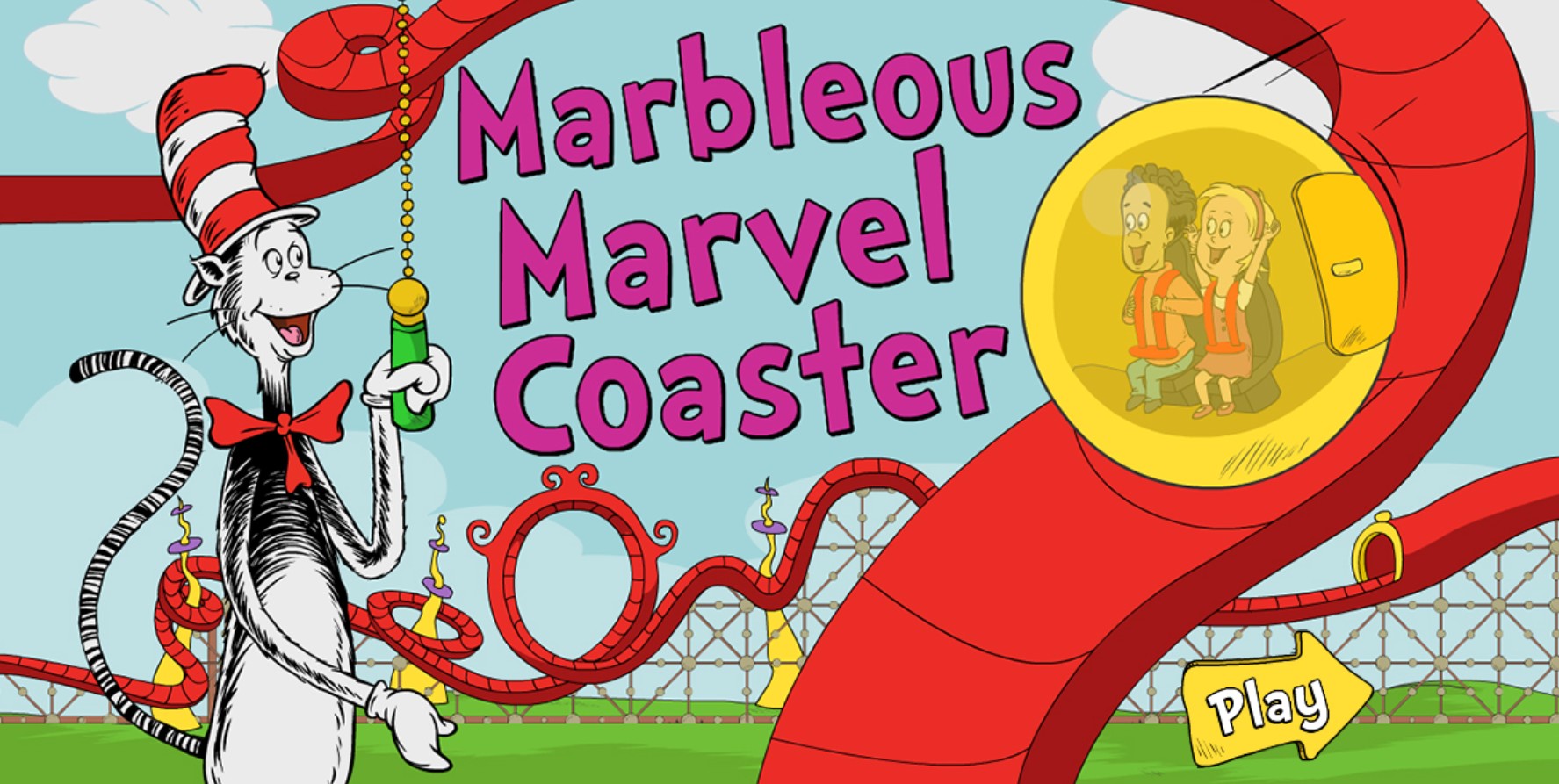 Marbelous Marvel Coaster The Cat in the Hat: Evolution & Discovery