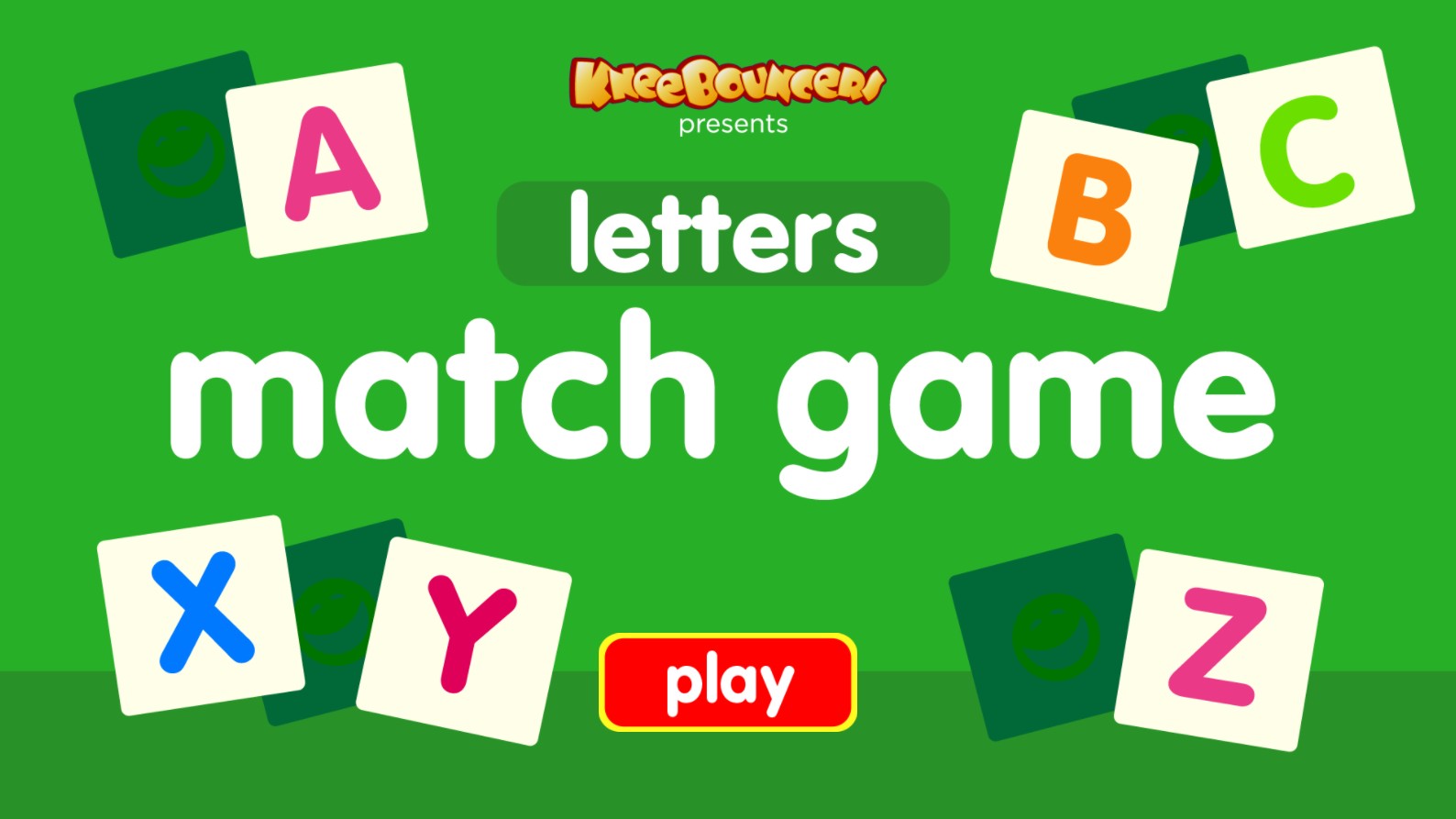KneeBouncers Letters Match Game Online: Legacy of the Champions