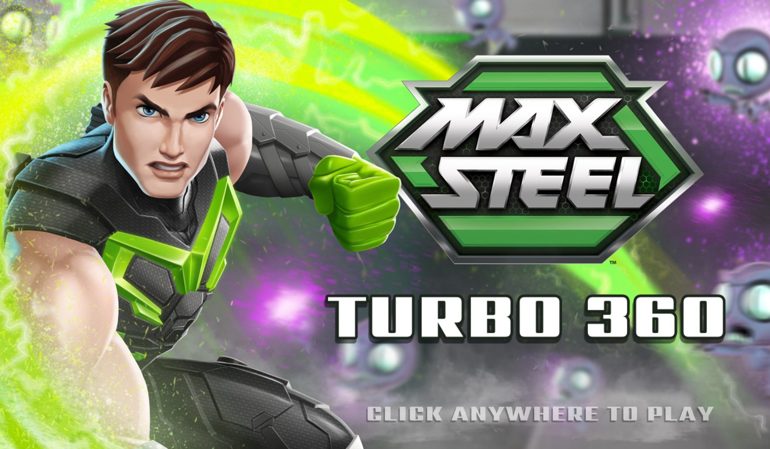 Max Steel Turbo 360 Action: Galactic Fun Edition
