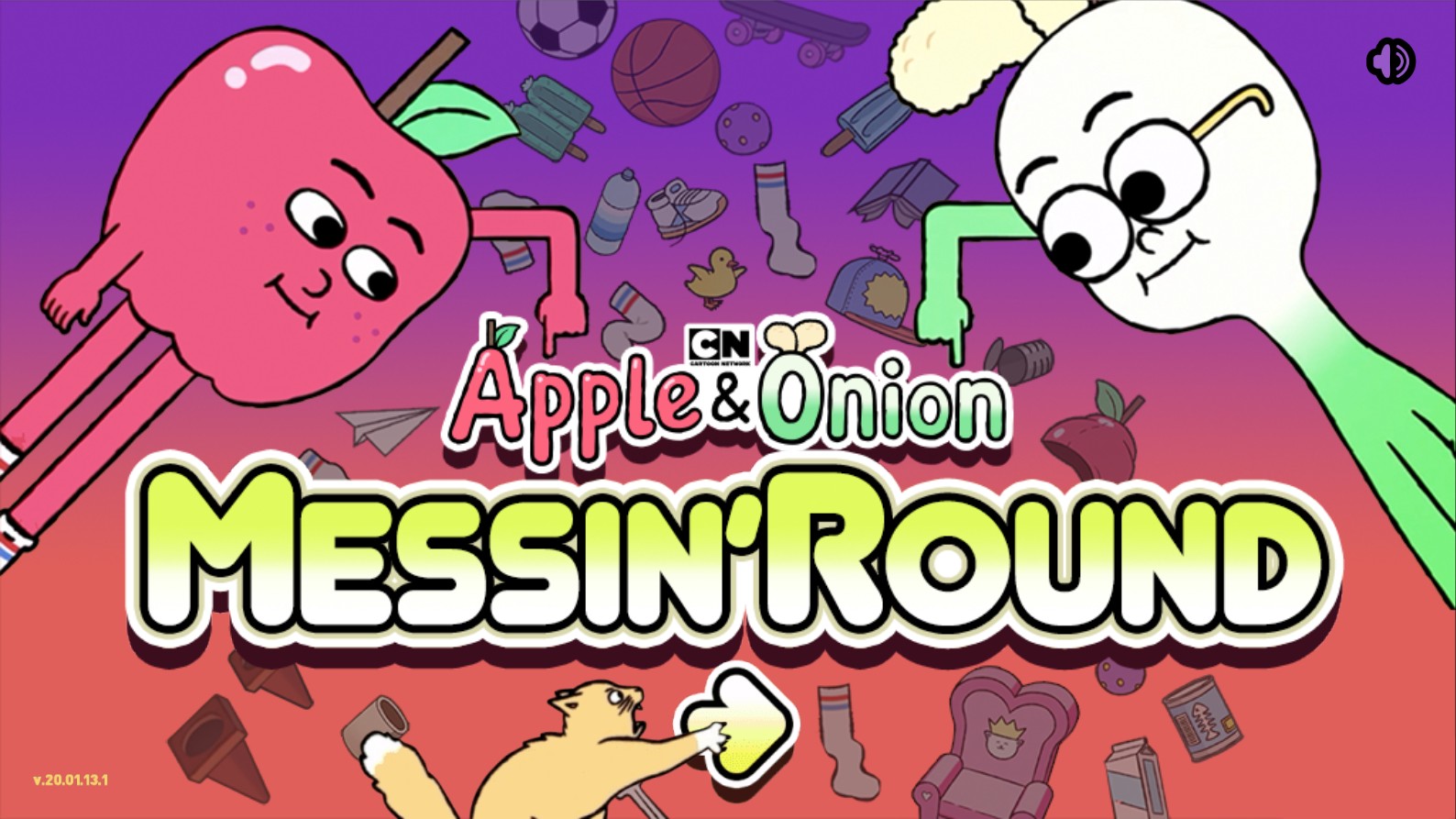 Apple and Onion Messin' Round - Fun Cartoon Network: Rising Stars Adventure