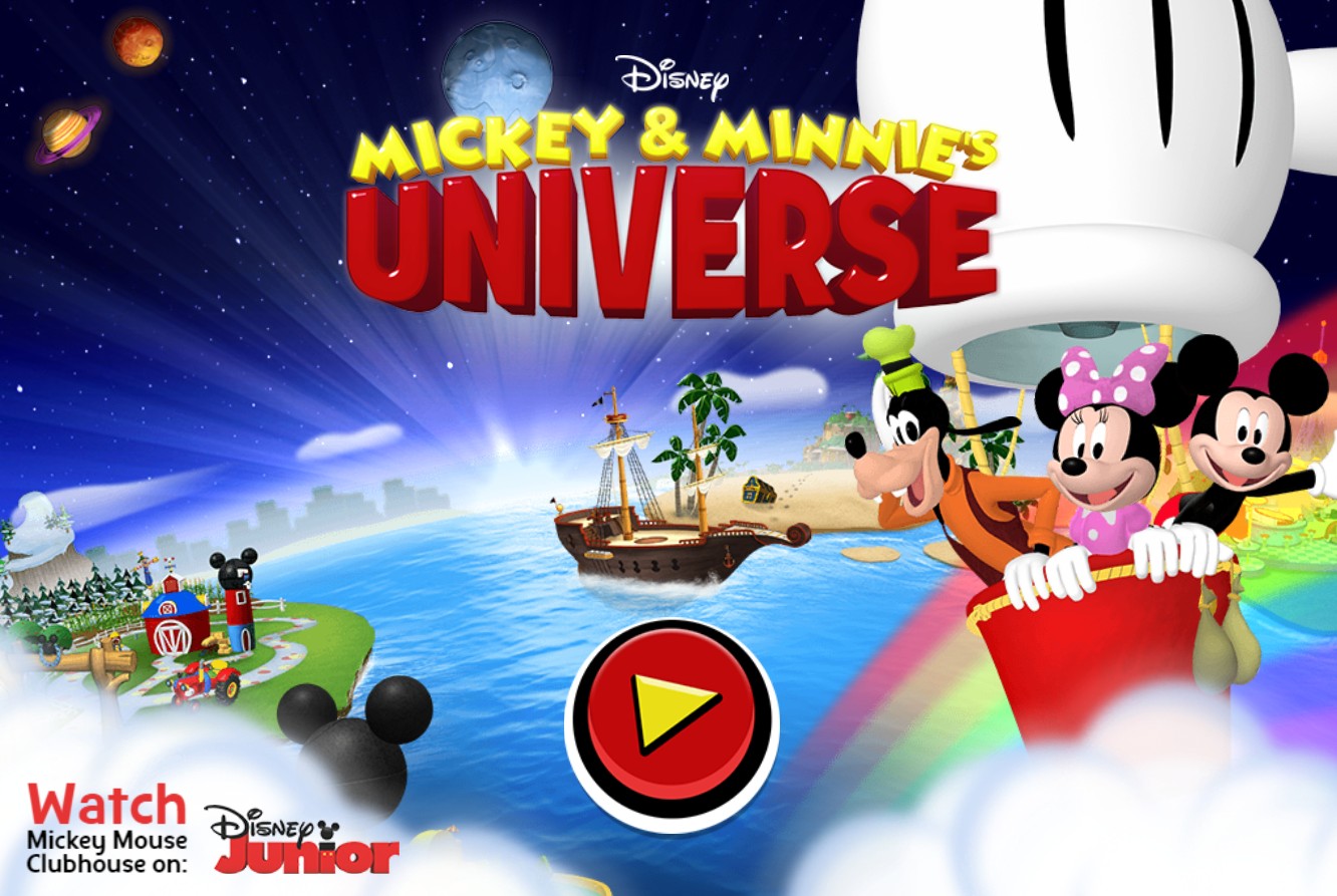 Mickey and Minnie Universe - Disney Junior Online Adventure: Evolution & Discovery