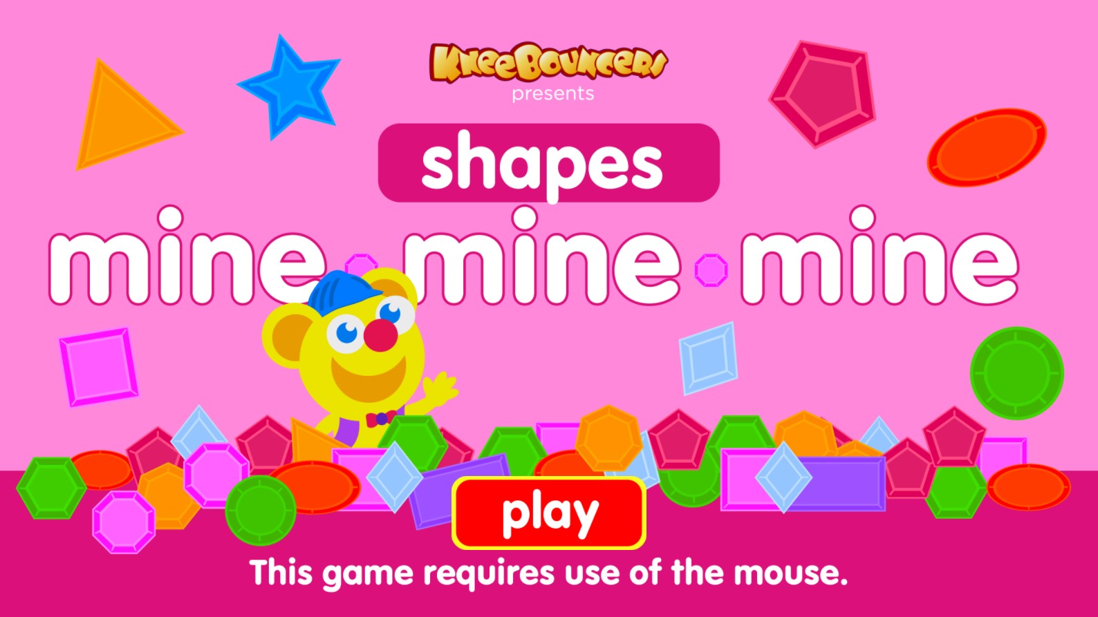 Mine Shapes KneeBouncers Educational: The Ultimate Hero Saga