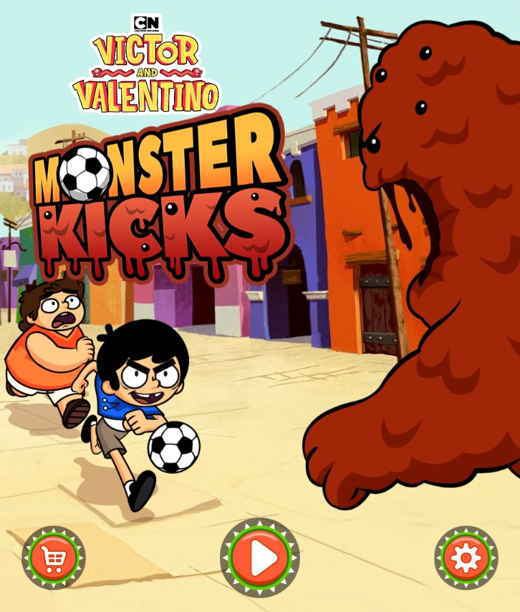Victor and Valentino Monster Kicks - Cartoon Network Sports: Rising Stars Adventure