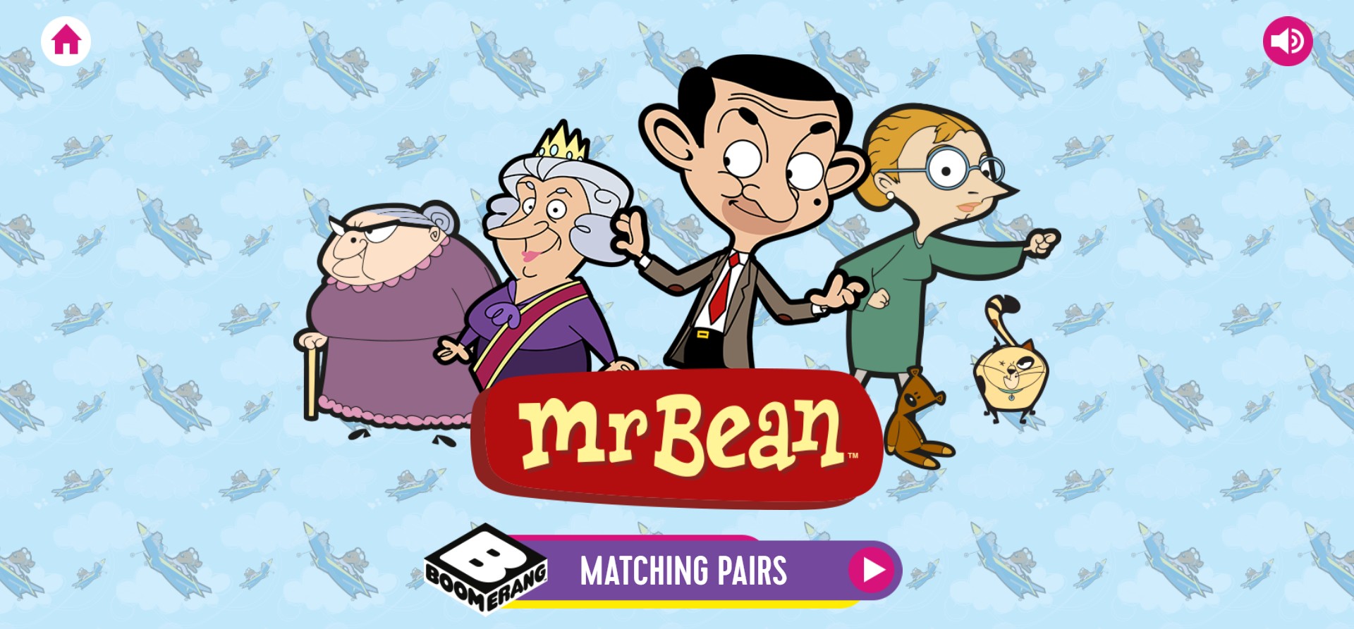 Mr. Bean Matching Pairs - Fun Boomerang Memory: Classic Reborn Edition