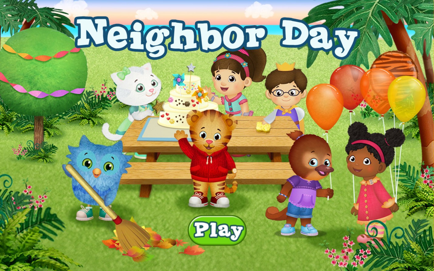 Daniel Tiger Neighbor Day Party Games: The Secret Saga