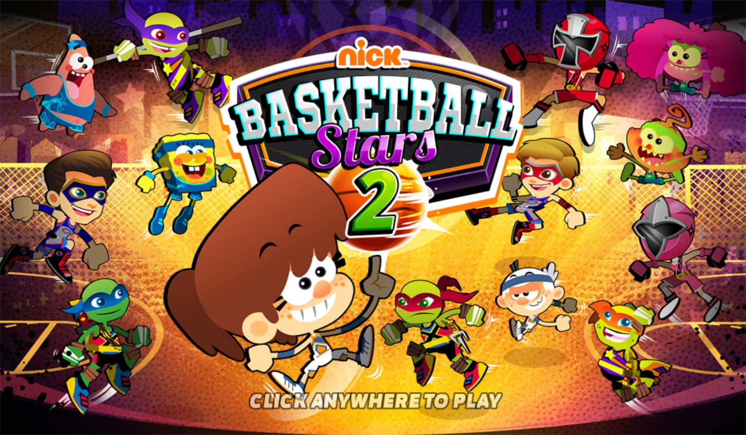 Nick Basketball Stars 2 - Play Free Nickelodeon Sports: Evolution & Discovery