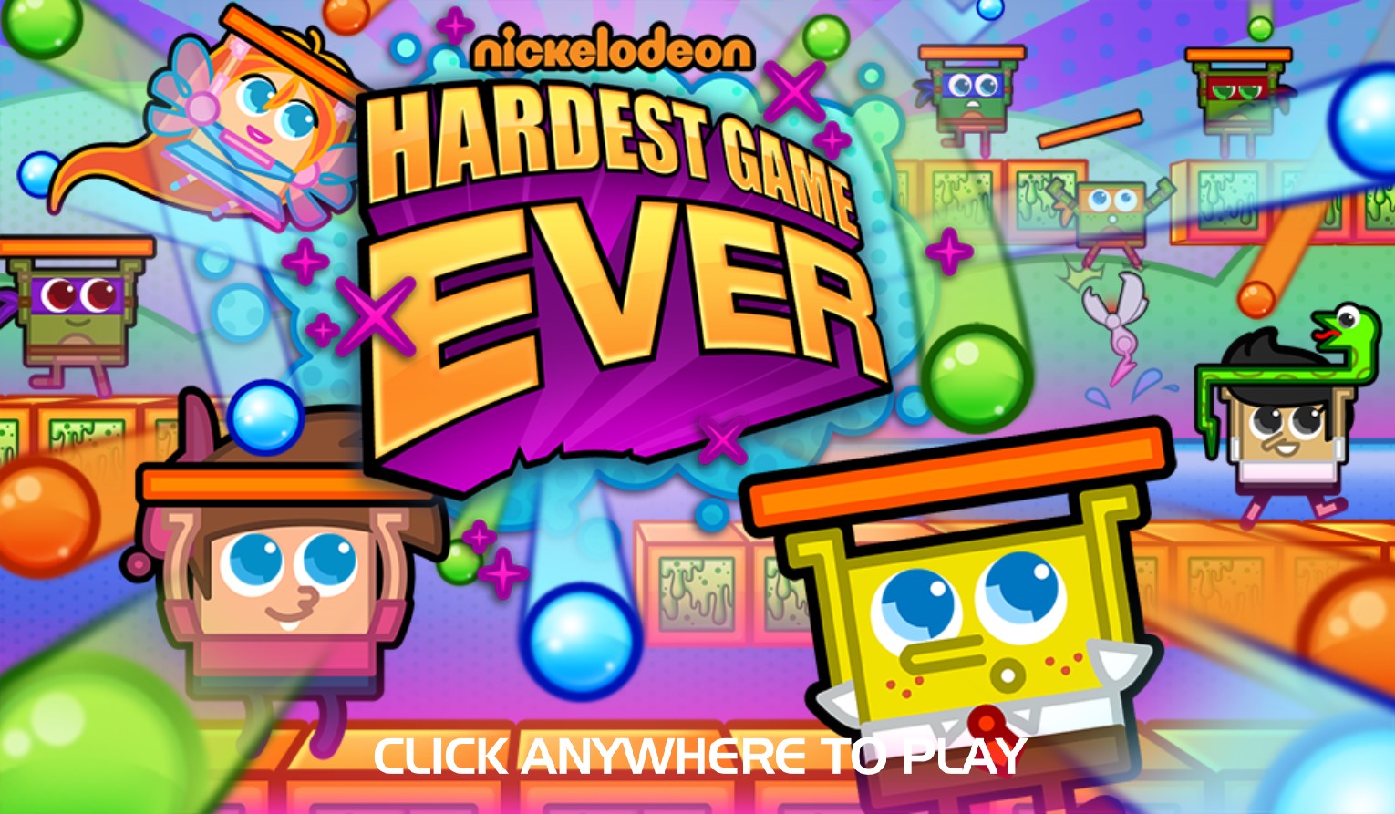 Nickelodeon Hardest Game Ever Online: World of Legends
