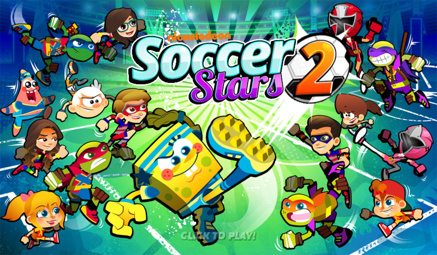 Nick Soccer Stars 2 - Play Nickelodeon Sports Games Online: Super Charged Edition