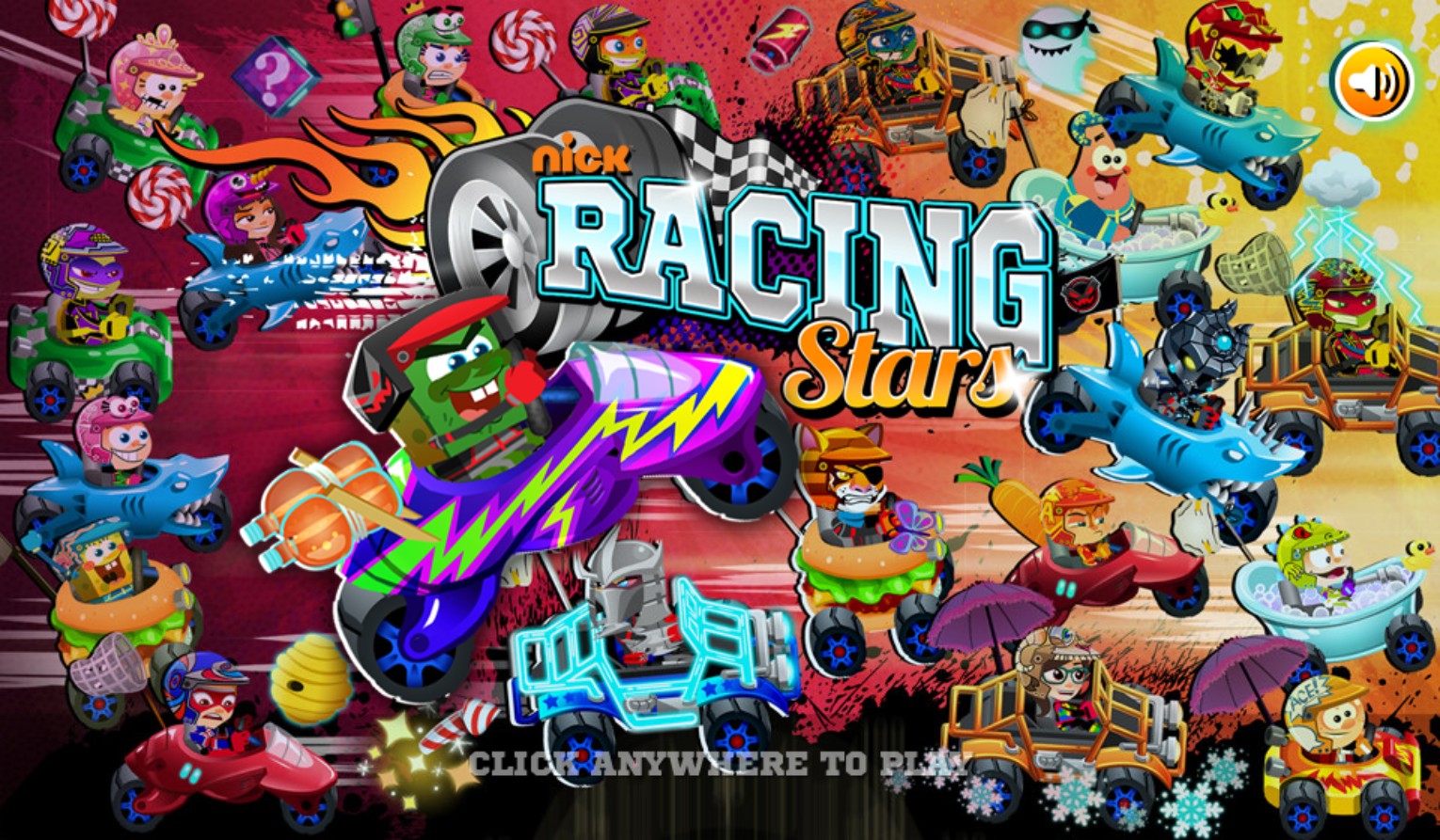 Nickelodeon Racing Stars Arcade Kart Racing: The Secret Saga