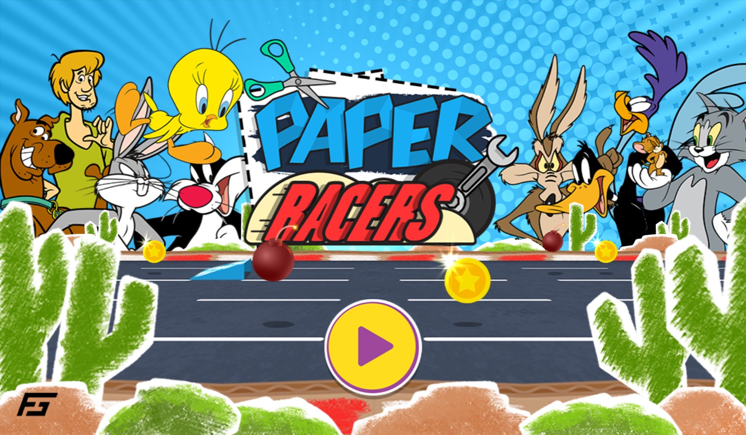 Paper Racers - Cartoon Network Racing: Epic Quest Adventure