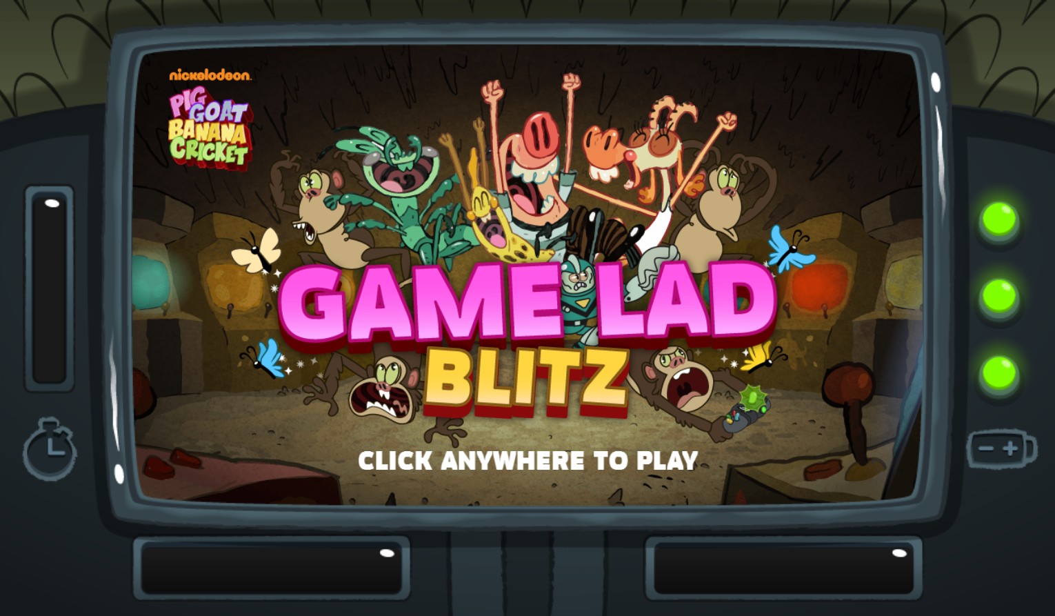 Pig Goat Banana Cricket Game Lad Blitz: Rising Stars Adventure