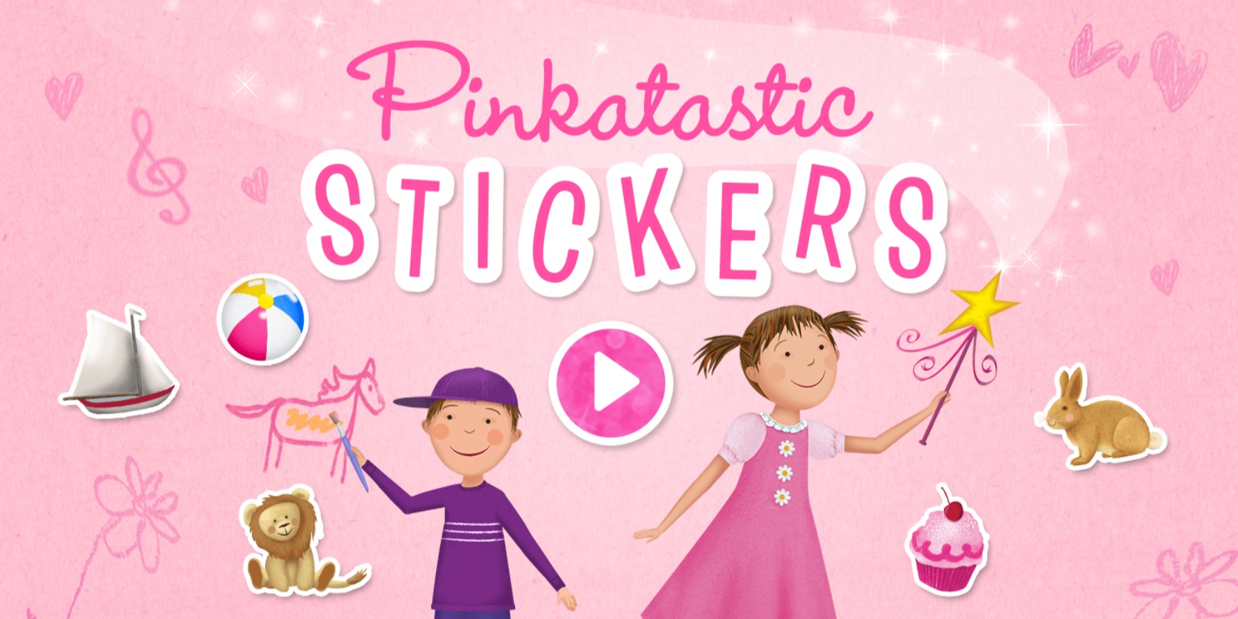 Pinkalicious Pinktastic Stickers: Pro Gaming Chronicles