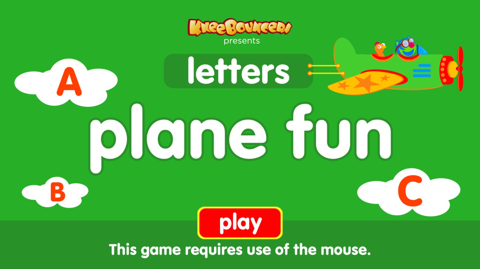 Plane Letters - Educational Alphabet Flying Game for Toddlers: The Secret Saga