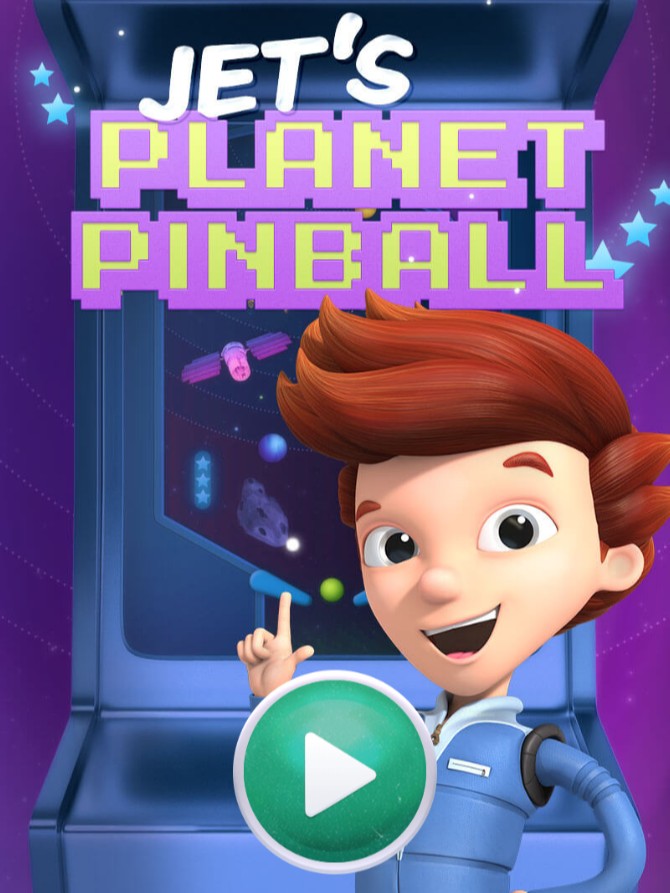 Jet's Planet Pinball - Play Online Arcade Space: Premium Arcade Edition