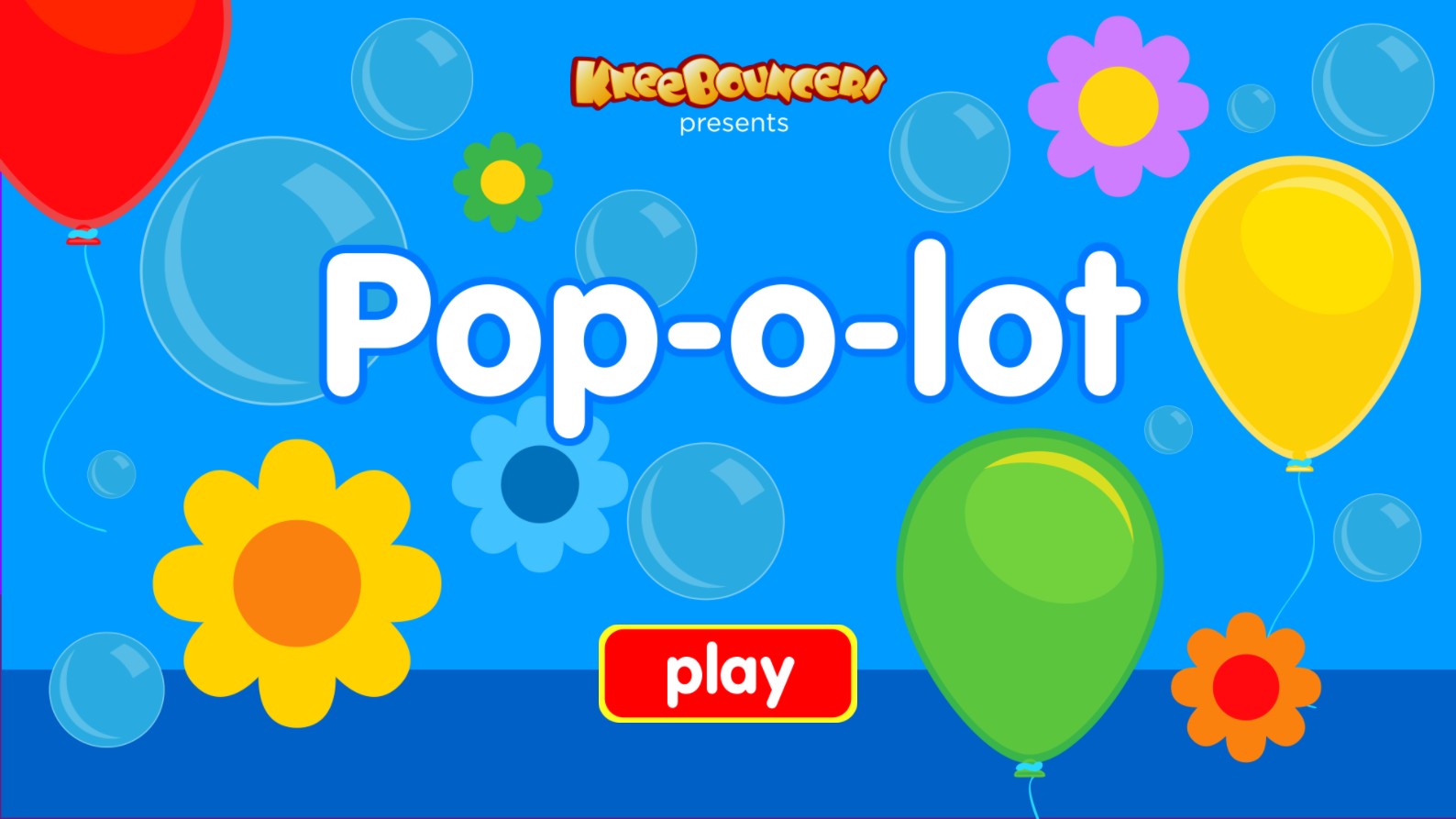 Pop-o-lot - KneeBouncers Balloon Popping Game for Kids: Epic Quest Adventure