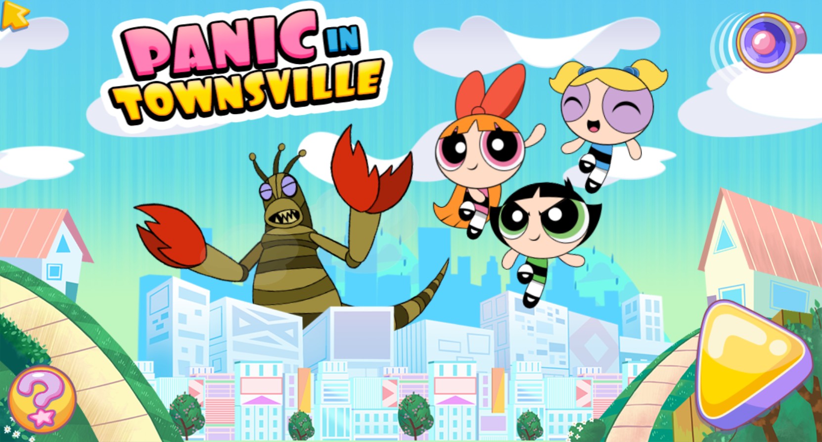 Powerpuff Girls Panic in Townsville - Action Adventure: Pixel Perfect Edition