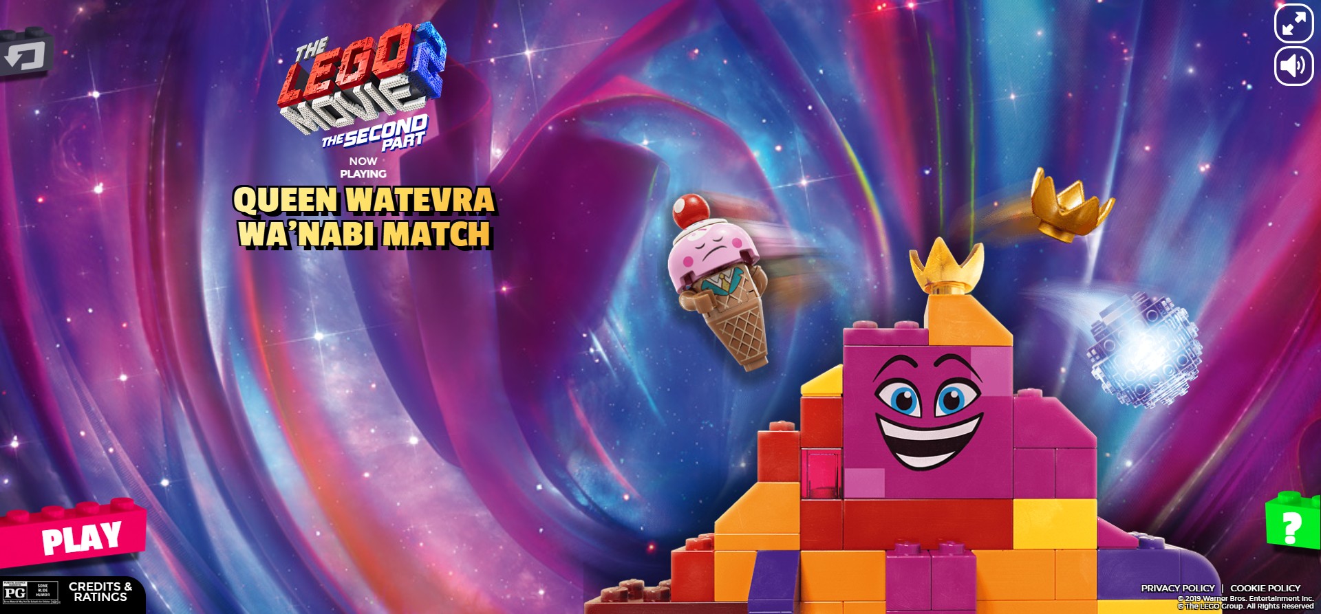 The LEGO Movie 2 Queen Watevra Wa'Nabi Match: The Ultimate Hero Saga
