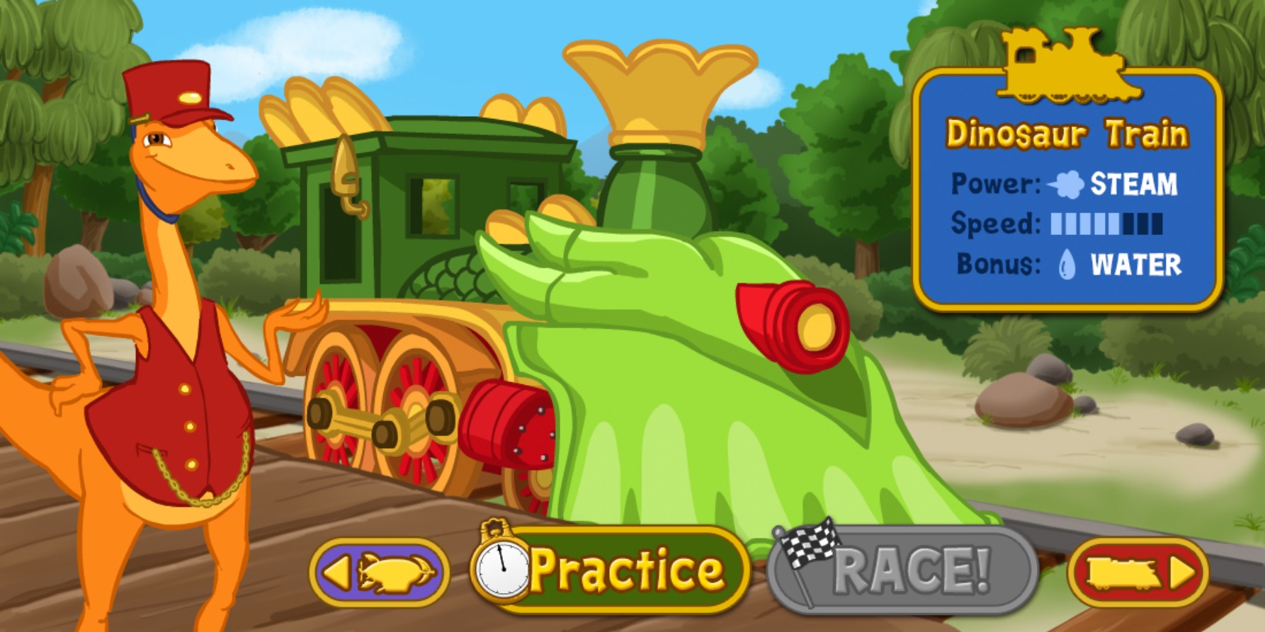 Rail Rally Dinosaur Train Racing: Rising Stars Adventure