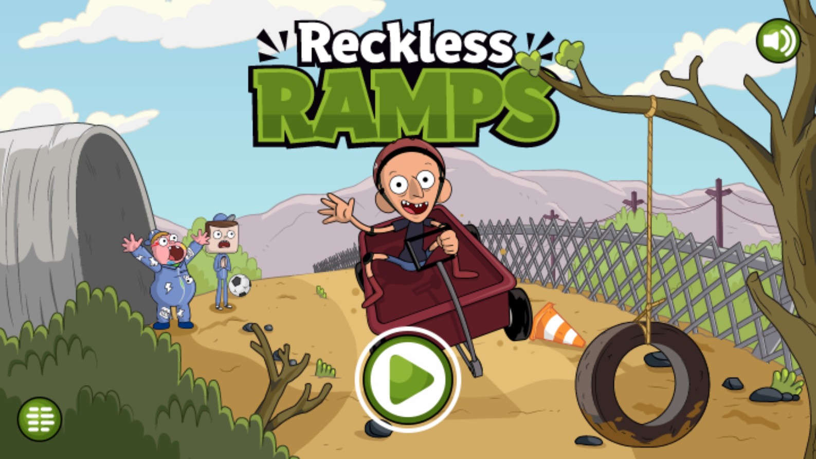Reckless Ramps - Clarence Cartoon Network Racing: Evolution & Discovery