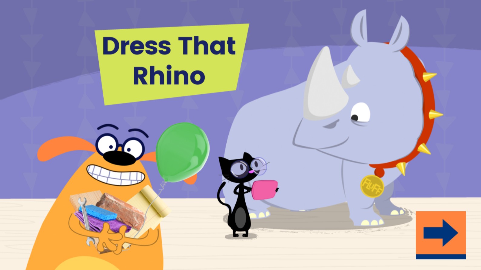 Dress That Rhino - Fun Kids Animal Dress Up: Premium Arcade Edition