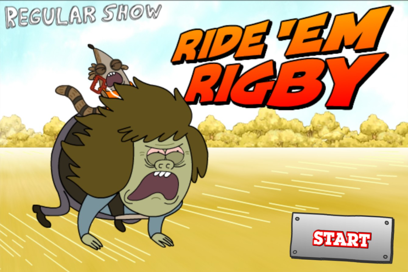 Ride 'Em Rigby - Regular Show Action: Ultimate Fun Experience
