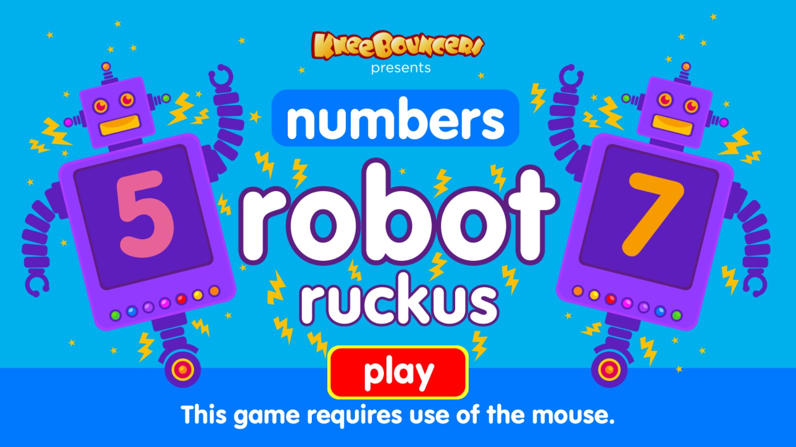 Robot Numbers Ruckus - Educational Math Game for Kids: World of Legends