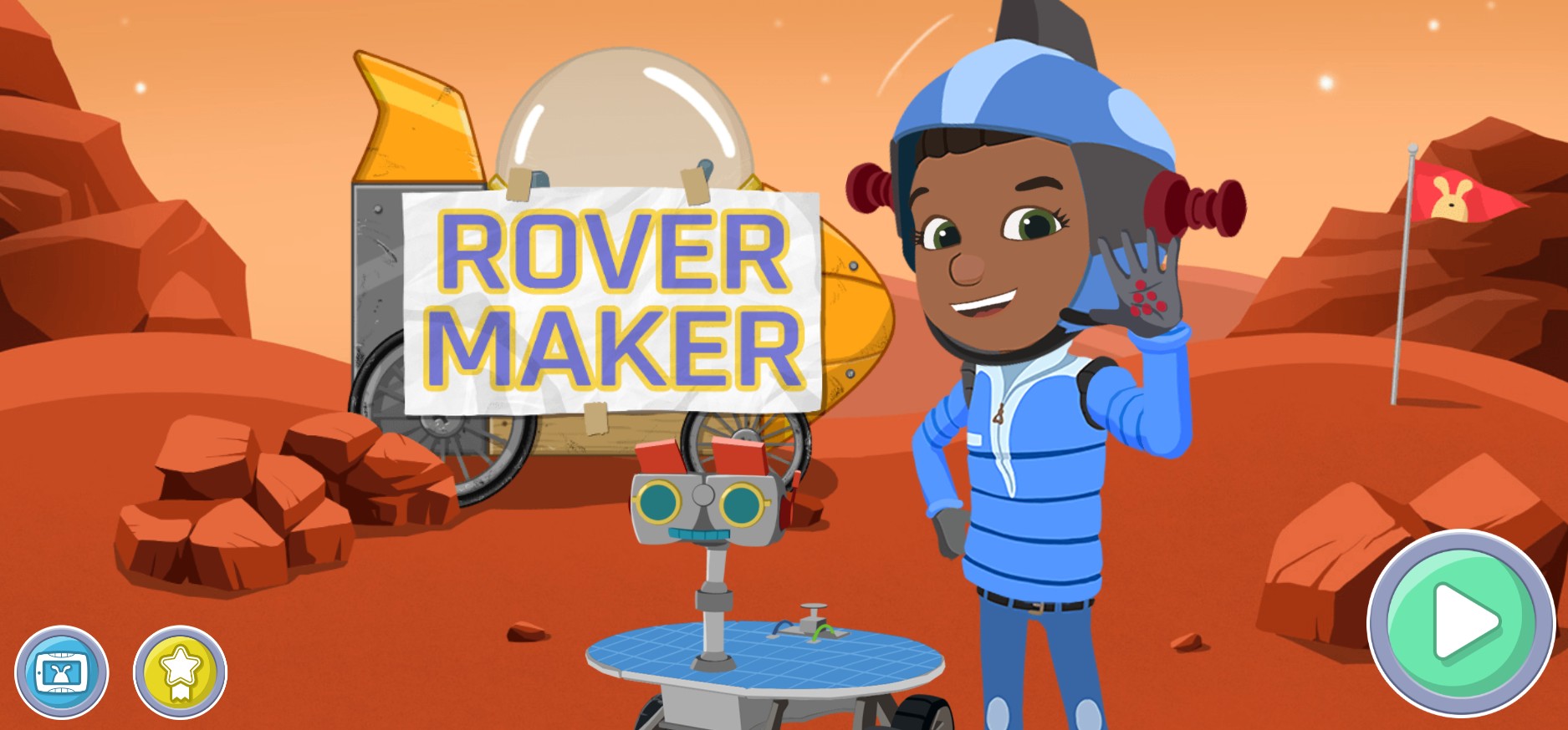 Rover Maker - Build and Drive Your Space Explorer: Galactic Fun Edition