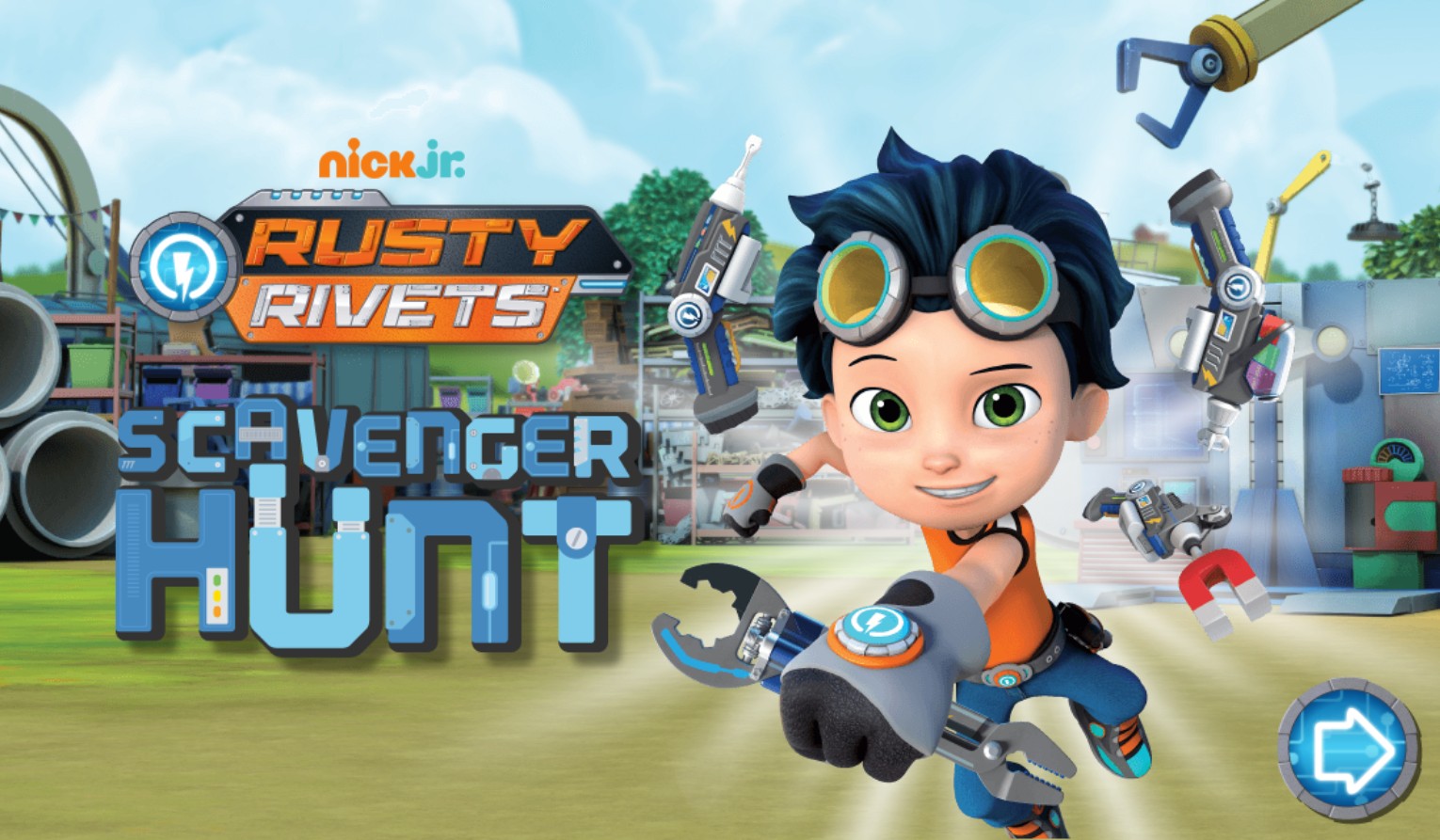 Rusty Rivets Scavenger Hunt Game - Play Online for Free: Origins & Adventures