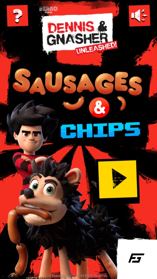 Dennis and Gnasher Unleashed Sausages and Chips: Ultimate Fun Experience