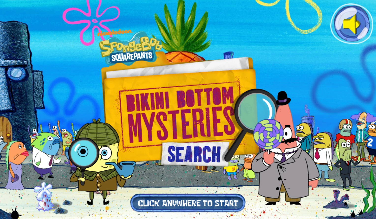 SpongeBob SquarePants Bikini Bottom Mysteries: Pixel Perfect Edition