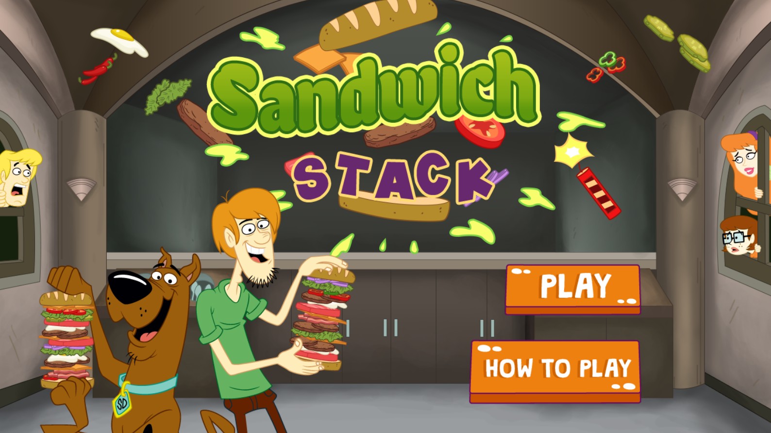 Scooby-Doo Sandwich Stack: Pixel Perfect Edition