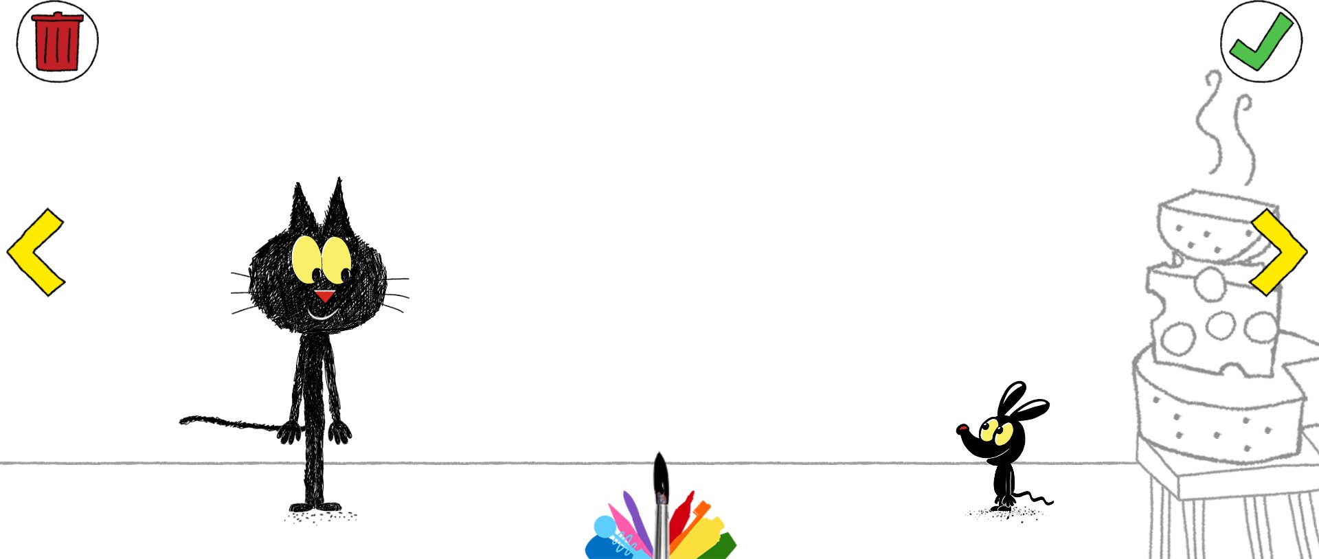 Scribbles and Ink Game: Pixel Perfect Edition